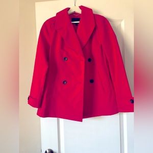 Pink Trench Short Trench Coat.